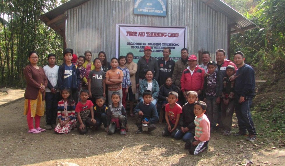 First Aid Training Camp for the Deorali community – India